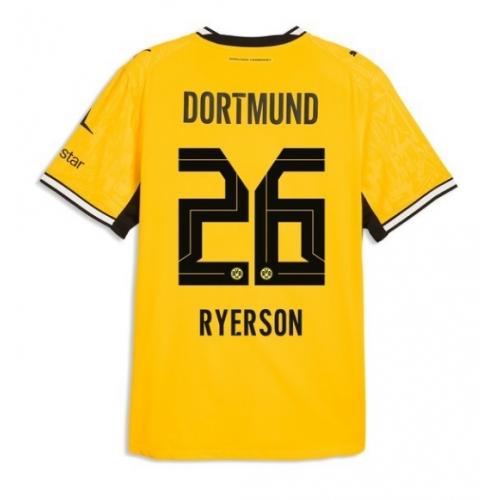 Borussia Dortmund Julian Ryerson #26 Maglia Gara Casa Repliche 2026-27 Maniche Corte Borussia Dortmund Julian Ryerson #26 Maglia Gara Casa Repliche 2026-27 Maniche Corte